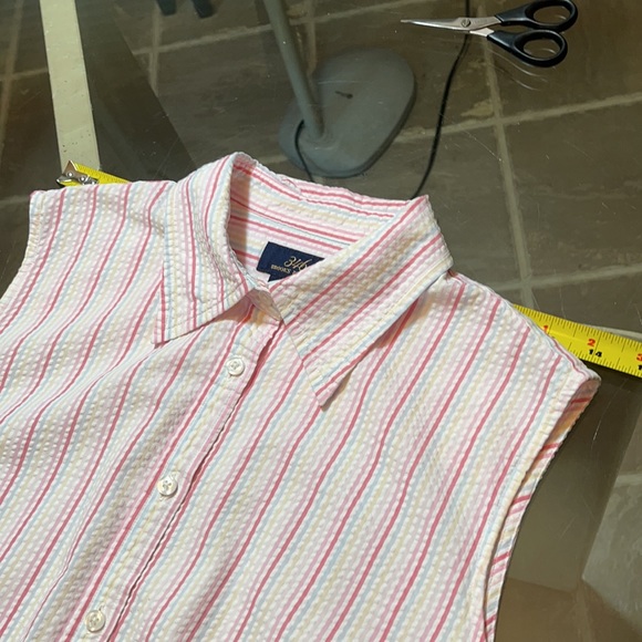 346 Brooks Brothers,sleeveless top NWOT, Fresh! - Picture 4 of 12